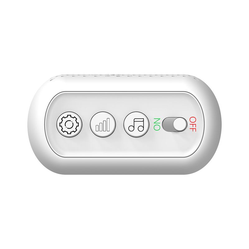 Timbre inalámbrico con 58 timbres, LED intermitente de colores y alerta por vibración. Alimentación CC de 5 V. Ideal para el hogar y el cuidado de personas mayores (botón rojo/azul opcional)._voghion.com