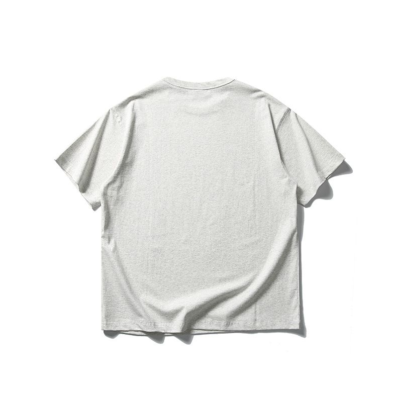 Southern Dress Up 2025 Summer New Style Trendy Printed Casual Round Neck Short Neutral Loose T-shirt For Men_voghion.com