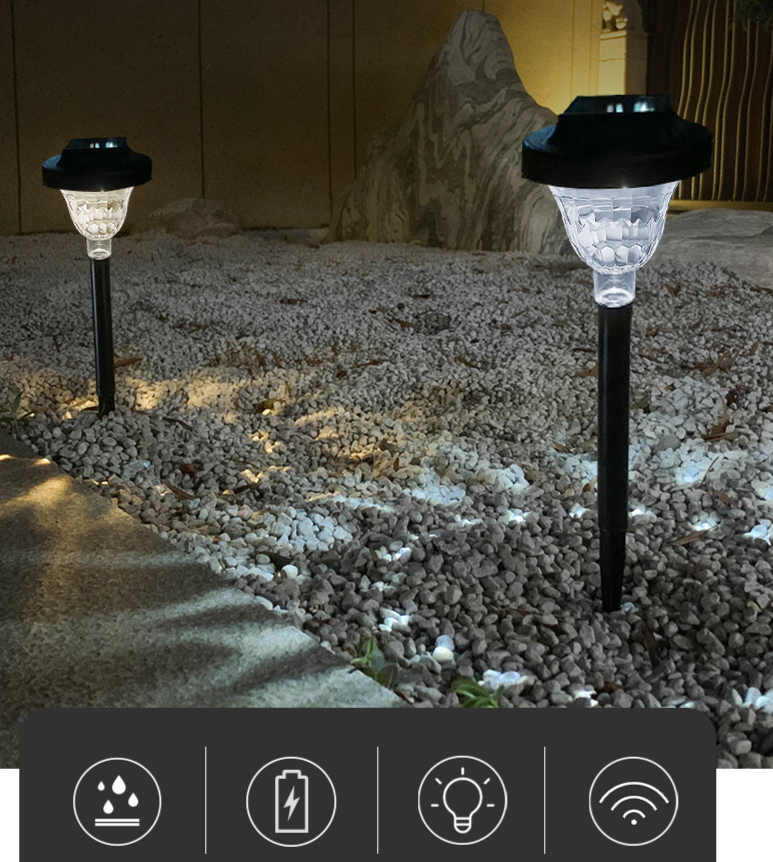 Lawn Courtyard Entrance Garage Household Garden Outdoor Projection Solar Light_voghion.com