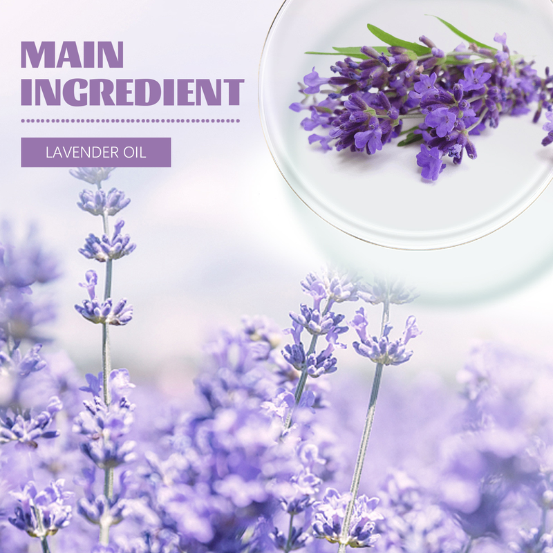 Essential Beautiful Lavender Oil Relieves Anxiety Massage Helps Sleep Relax Physical and Mental Stress Quickly Fall as_voghion.com