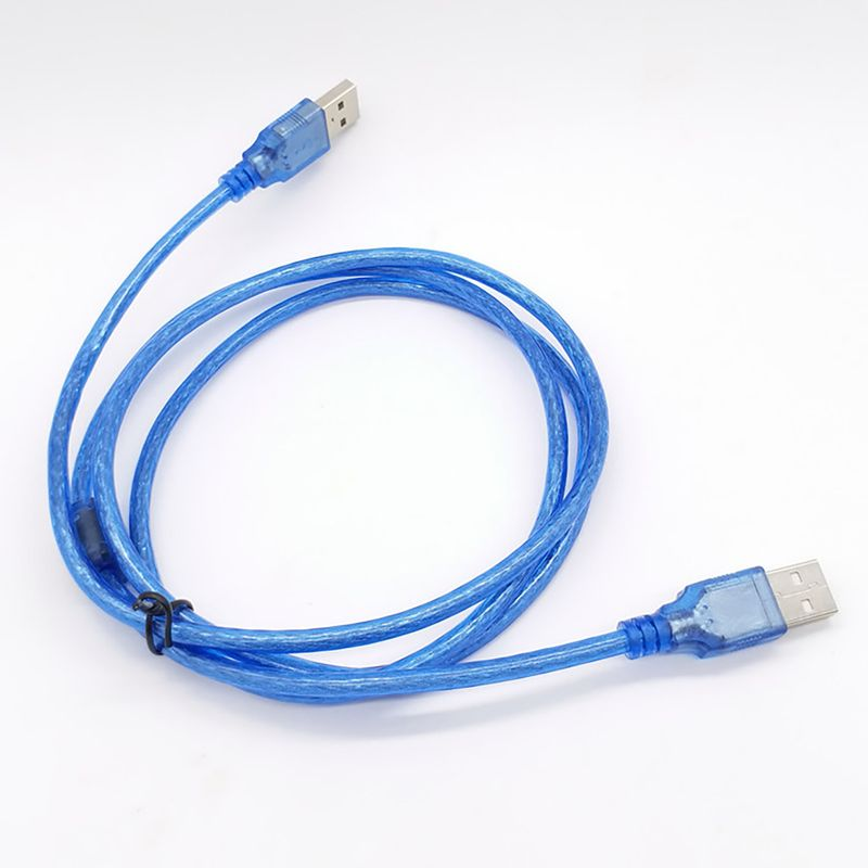 Câble double tête haute vitesse 150/300 cm USB2.0 vers mâle rallonge de données pour ordinateur_voghion.com