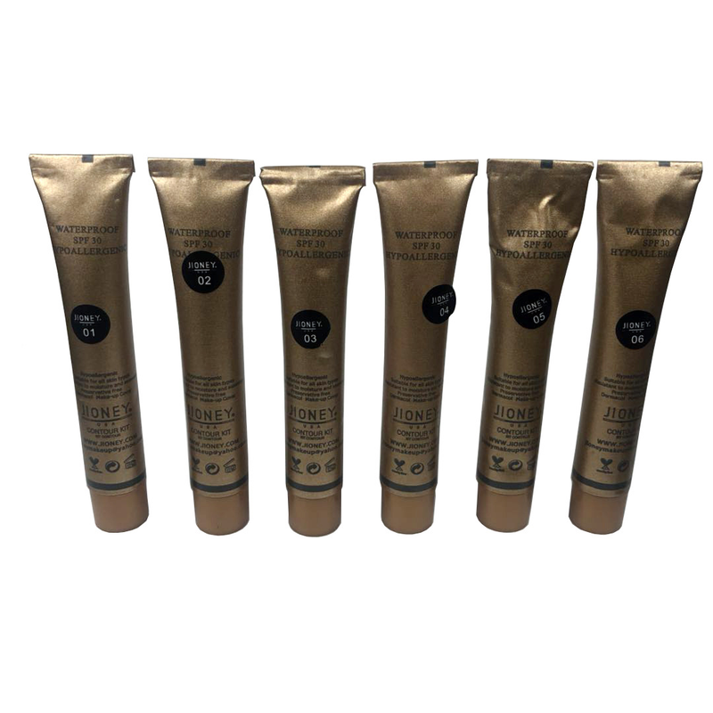 GLAZZI Μικρό χρυσό σωληνάριο κονσίλερ σε υγρό foundation Κονσίλερ για το δέρμα Τατουάζ Ακμή Εκτύπωση Νέο προϊόν Μακιγιάζ_voghion.com