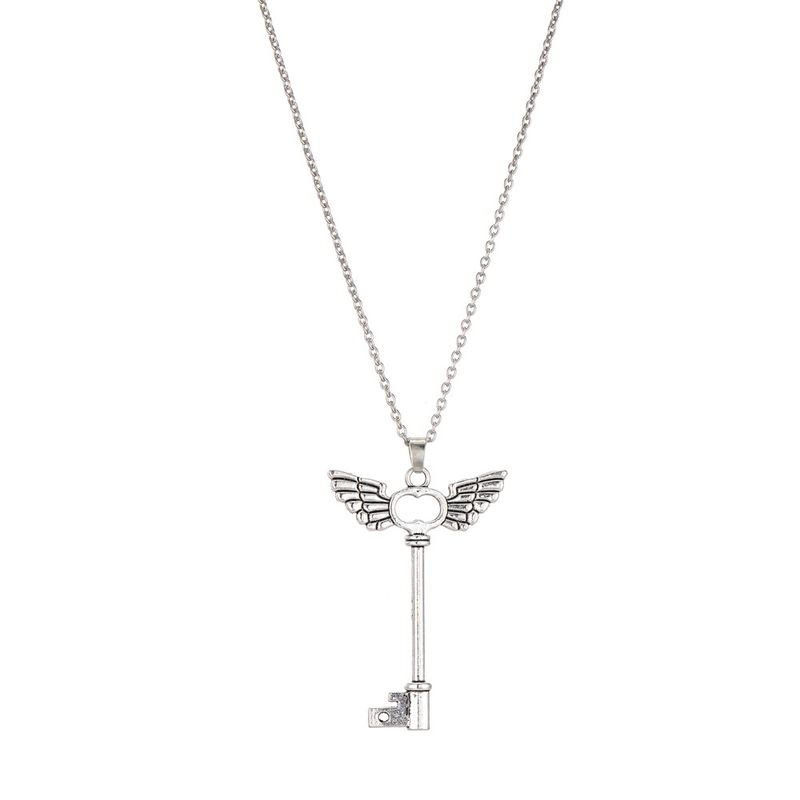 Neue personalisierte modische Engelsflügel, Schlüsselanhänger, Halsketten und Accessoires_voghion.com