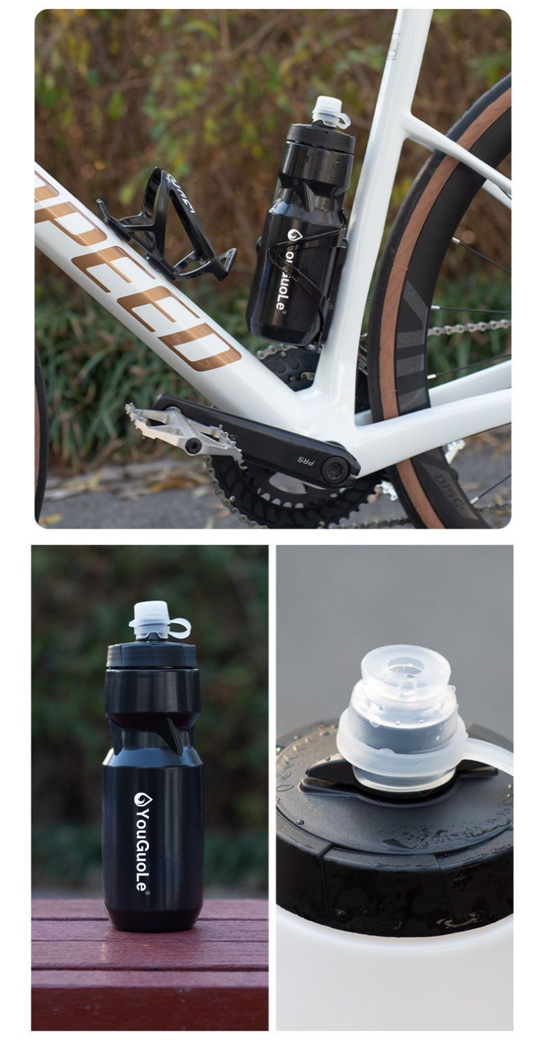 Borraccia sportiva per bicicletta, di grande capacità, con chiusura a pressione, per uso alimentare, accessori per bici da strada_voghion.com