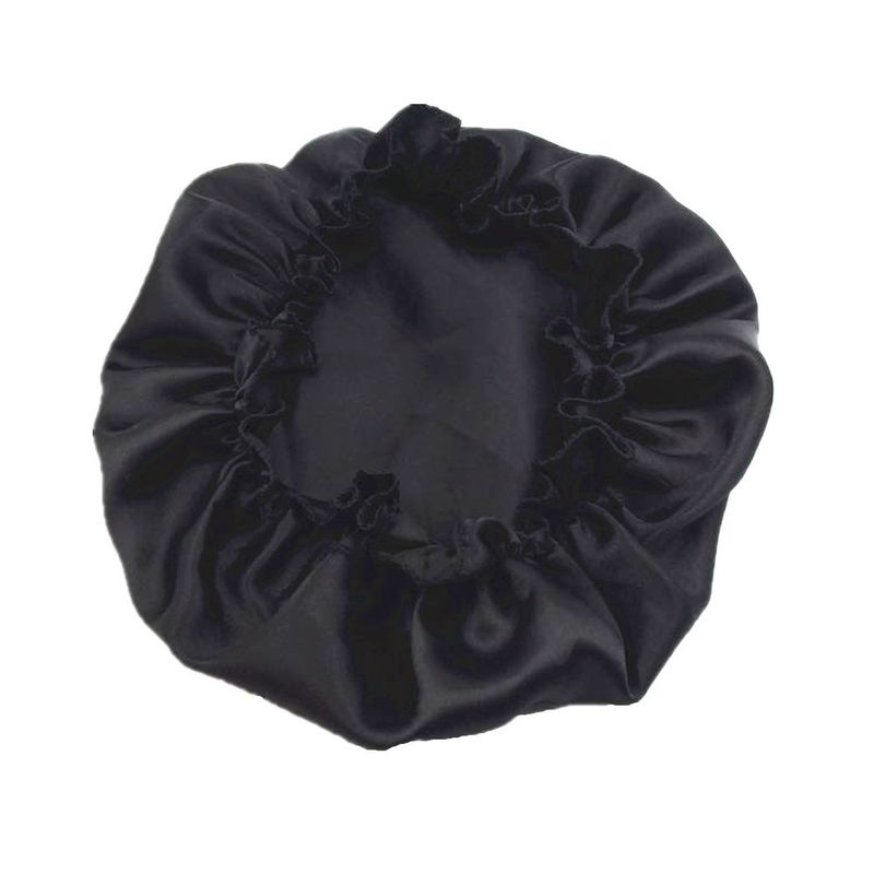 Cross-Border Supply Damen-Schlafmütze aus hochelastischem, einlagigem Satin mit abgerundeter Oberseite für Chemotherapie und Haarschutz_voghion.com