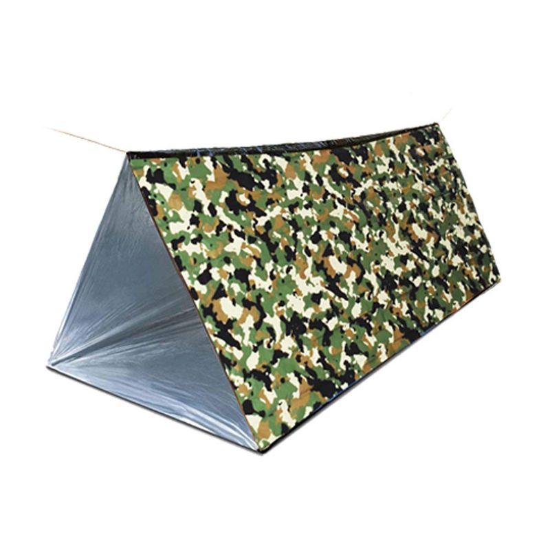 【 14000 People Collection 】 Lightweight Outdoor Camping Travel Emergency Tent, Rain Sun Wind Proof, Moisture-proof, Easy_voghion.com