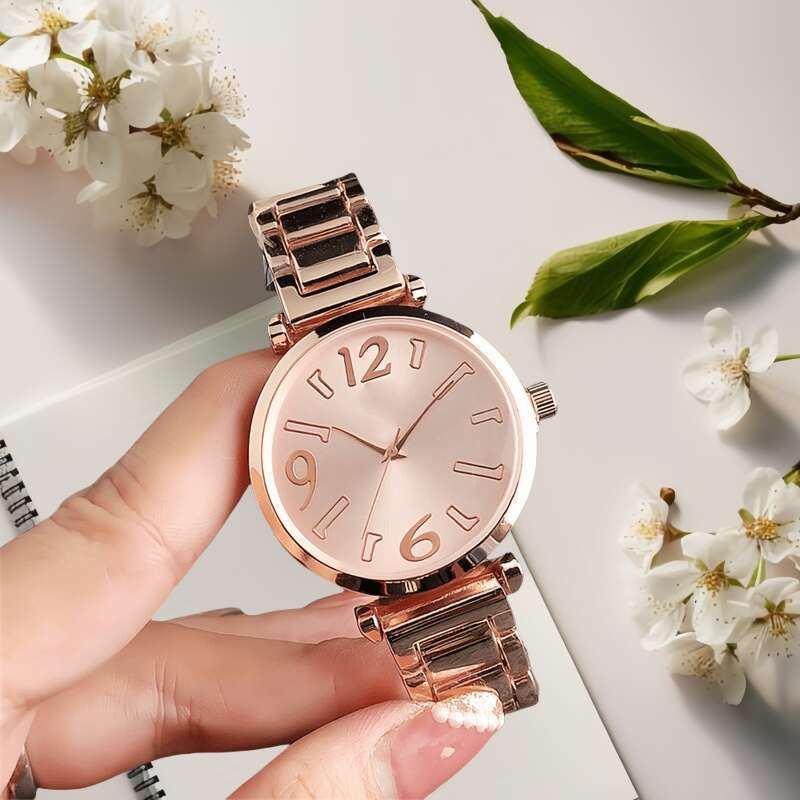 Orologio digitale alla moda per studentesse, semplice ed elegante, cinturino sottile, quadrante piccolo, squisito, compatto al quarzo da donna_voghion.com