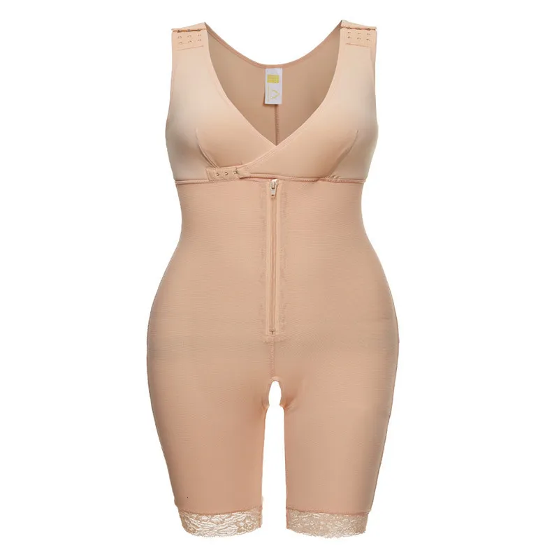Taillen-Bauchformer, Reißverschluss, Taille, Spitze, Schlankheitsformer, Korsett, Kontrolle, Shapewear, Kolben-Heber-Gurt, Body Shaper-Unterwäsche_voghion.com
