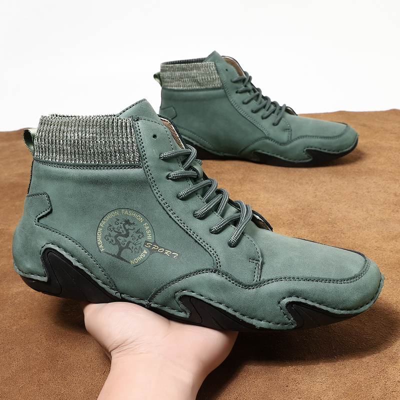 Sockenmund, Stiefel, übergroße High-Top-Freizeitschuhe für Herren, Martins-Stiefel_voghion.com