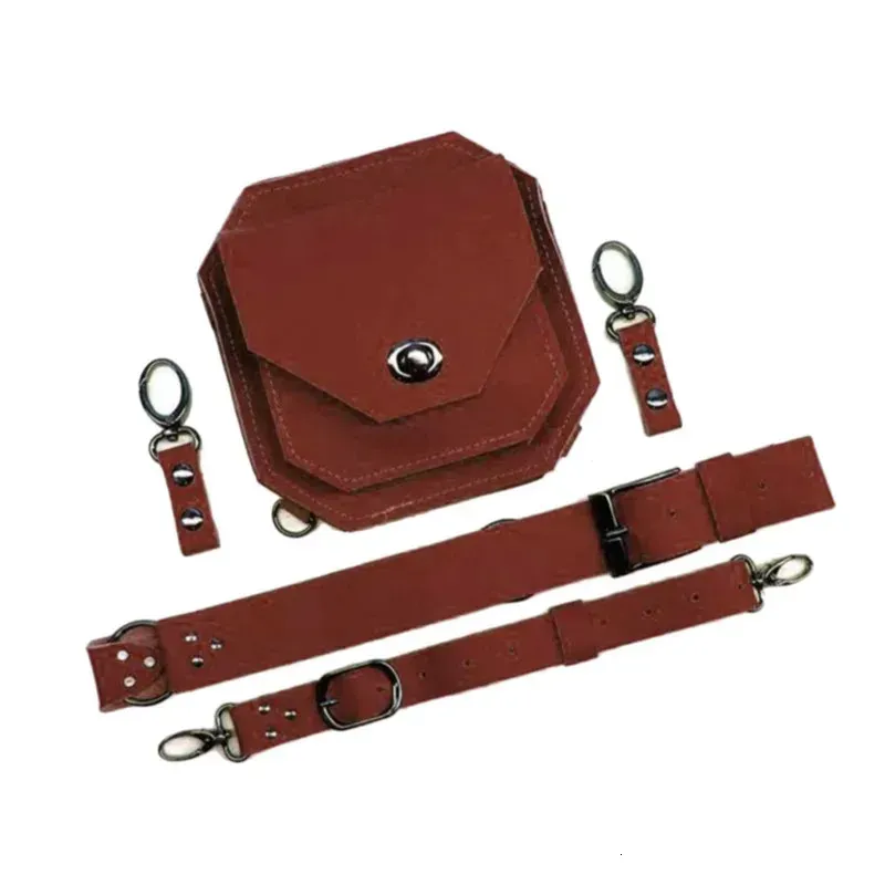 Punk Retro PU Waist Bag Casual Small Square Hip Packs For Womens Crossbody Cross Multifunction Outdoor Leg Phone Pouch_voghion.com