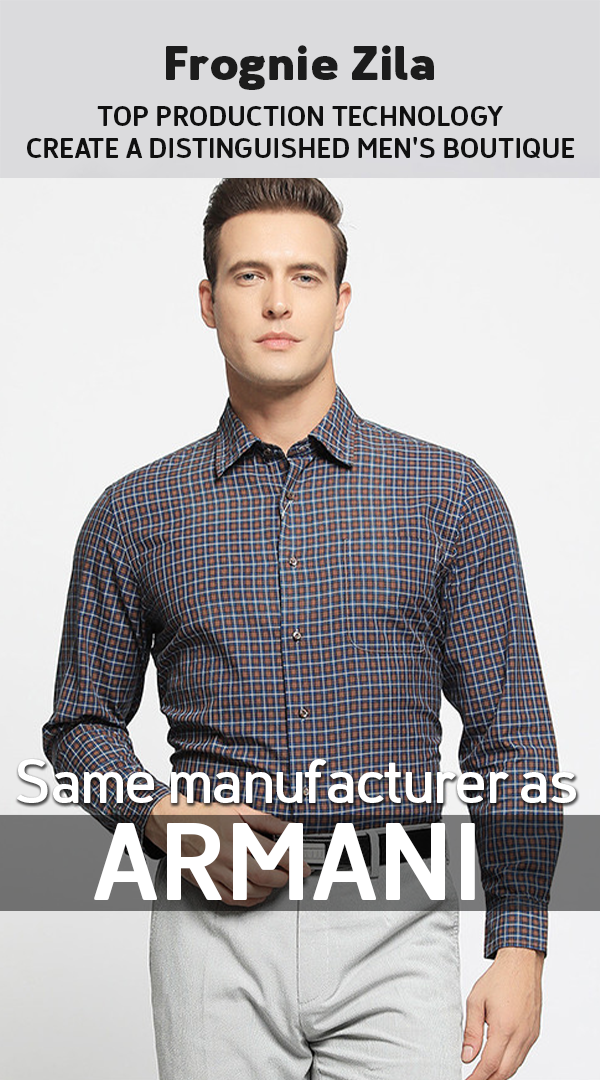 Geruite katoenen stof, comfortabele en veelzijdige reverskraag, herenshirt met lange mouwen, herenshirt, shirt met lange mouwen_voghion.com