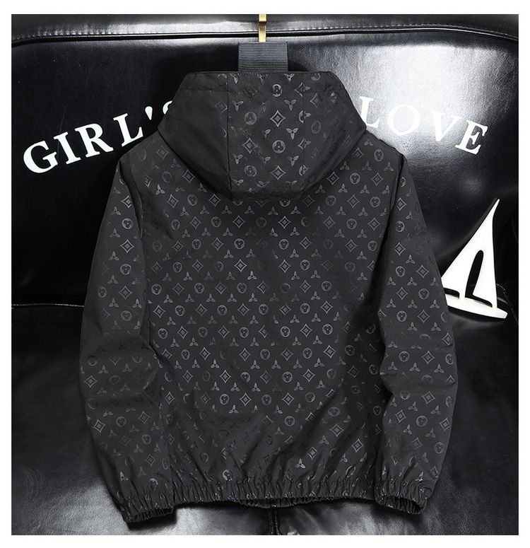 Light Luxury Clothing, Fat Spring Men's Casual Jacket, Hooded Loose Fitting Large Top Trend_voghion.com