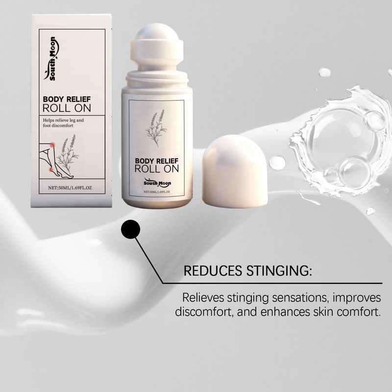 SOUTH MOON Roller Ball per la cura quotidiana delicata e nutriente del corpo, confortevole e pratico_voghion.com