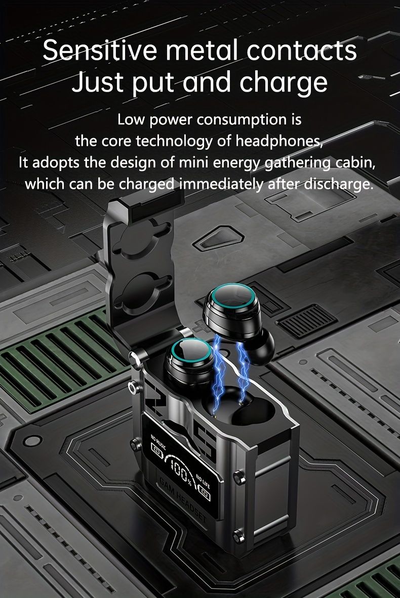 New TWS Wireless Earphone For Gaming Sports Music_voghion.com