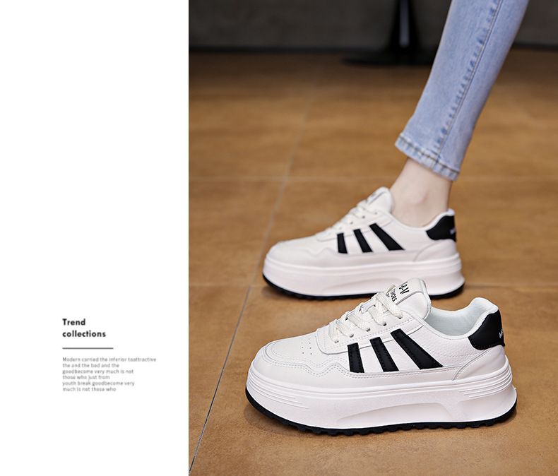Scarpette bianche per bambini, ragazze, studenti, tempo libero, sport, scarpe da tavola versatili, tiro da strada_voghion.com