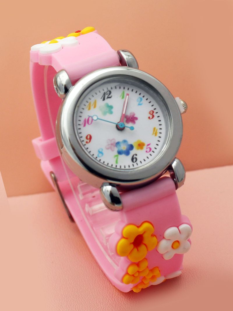Children's cute Primary School kindergarten watch cartoon girl children's watch cute children's cartoon watch toddler_voghion.com