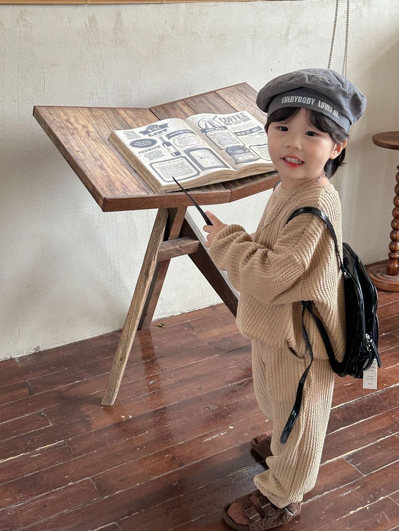 Traje de otoño para niños Prendas de punto para niñas Sudadera con capucha deportiva para niños Ropa de bebé de ocio para primavera y otoño_voghion.com