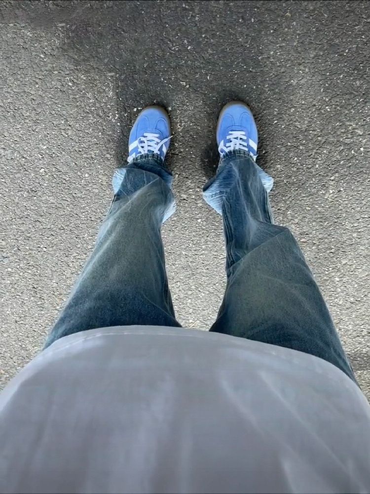 Herenkleding High Street Stijl Strakke pasvorm Slim Straight Leg Lightning Wash Jeans Slim Straight Bootcut Denim Broek Voor Zomer Casual Streetwear_voghion.com