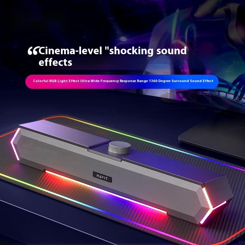 Hewitt Computer Audio, Computer, Home Desktop Laptop, Wired Speaker, Subwoofer, High-quality Audio_voghion.com
