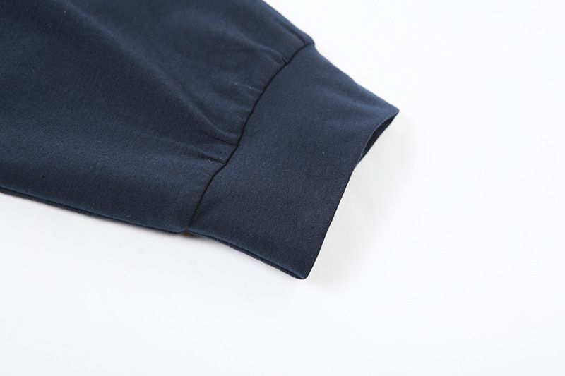 Maglia oversize da donna a maniche lunghe con scollo obliquo e stampa a lettere – Moda casual autunnale in misto cotone_voghion.com