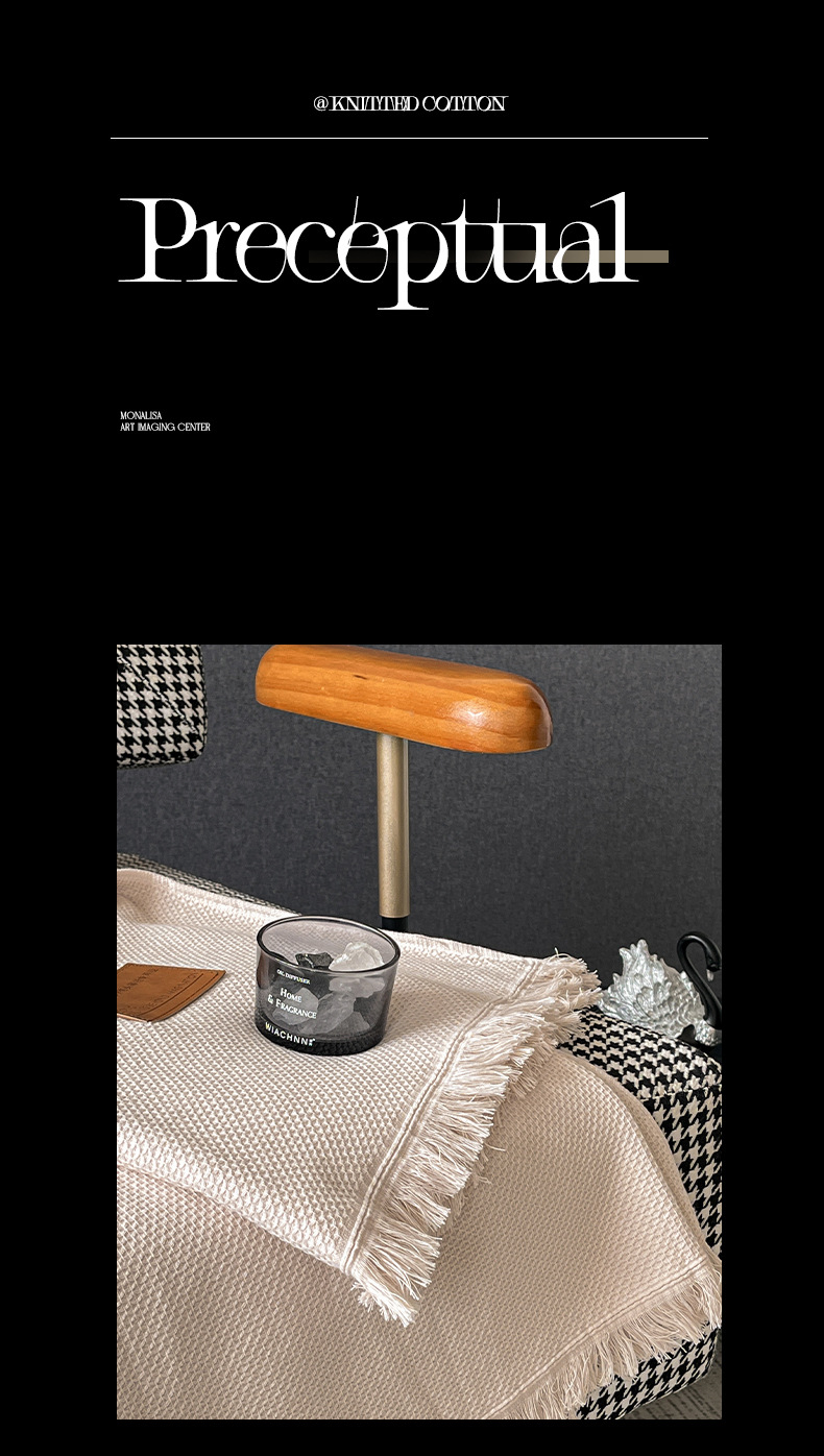 Coperta regalo di lusso per divano, aria condizionata, luce per pisolino da ufficio, in cotone a fibra lunga, per il commercio estero e transfrontaliero_voghion.com