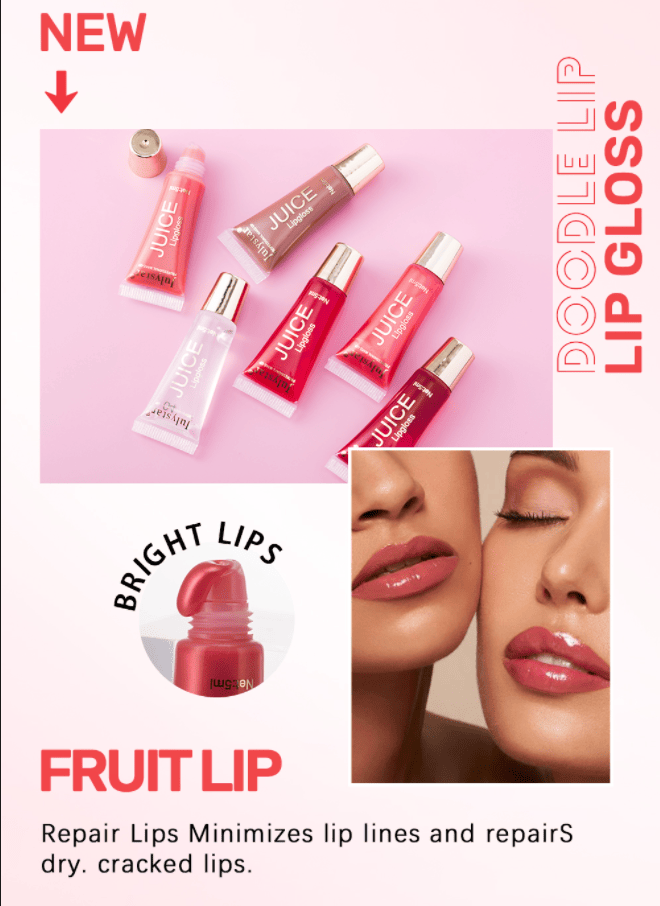PSJ701-063M Doudou Lip Color Moisturizing And Fruity Lip Gloss 6-Sided Tube Doudou Lip Color Soft Velvet Lip Gloss Texture Lasts 24 Hours Single Unit 0.5g Matte Color Enhancement Lip_voghion.com