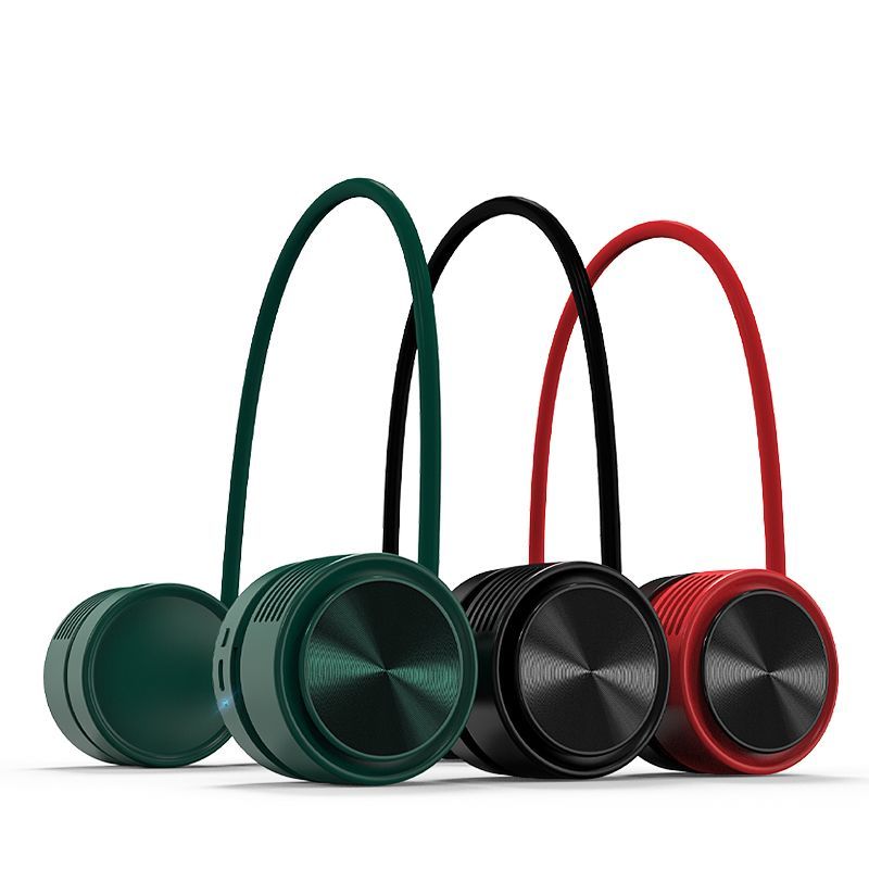 Ar condicionado portátil pessoal pequeno preguiçoso pendurado no pescoço sem lâminas ventilador recarregável silencioso mini_voghion.com