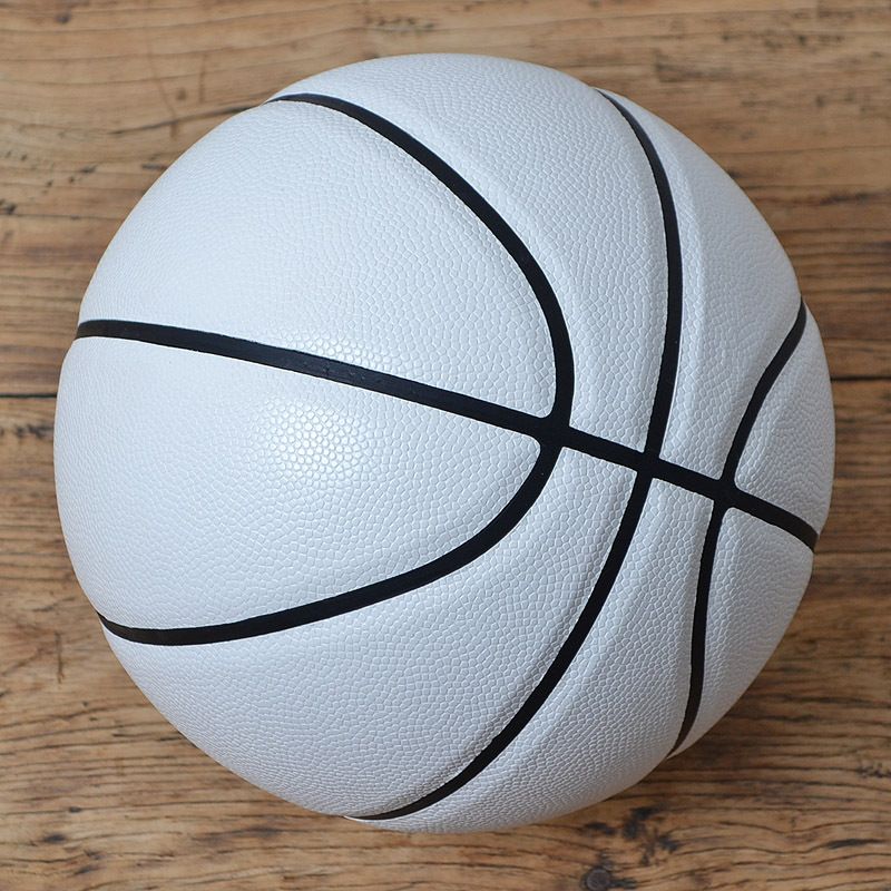 Basketball Nr. 7 Indoor-Wettkampf-Zementplatz, echtes Leder, Ballgefühl, für Erwachsene, verschleißfest, rutschfest_voghion.com