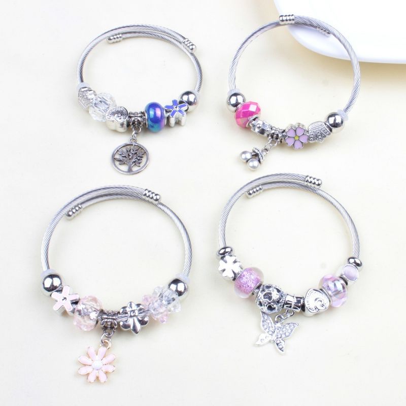 DIY Abnehmbare Pan Armband INS Stil High-End Titan Stahl Armreif Yiwu_voghion.com