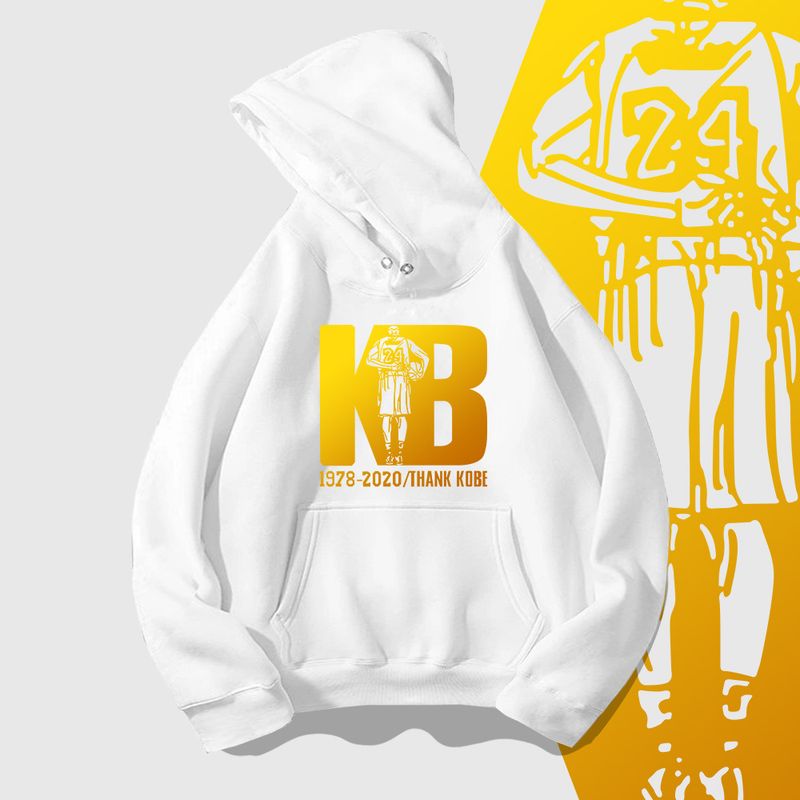 Y Kobe Commemorative Hoodie For Men's Autumn Wear, Oversized Loose Shoulder Youth Jacket Clothing_voghion.com