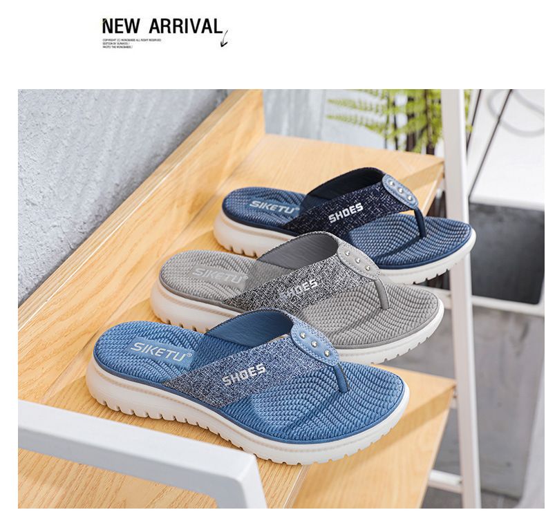 2025 Summer New Women's Simple Flip-Flops Sports Wedge Casual Large Size Slippers_voghion.com