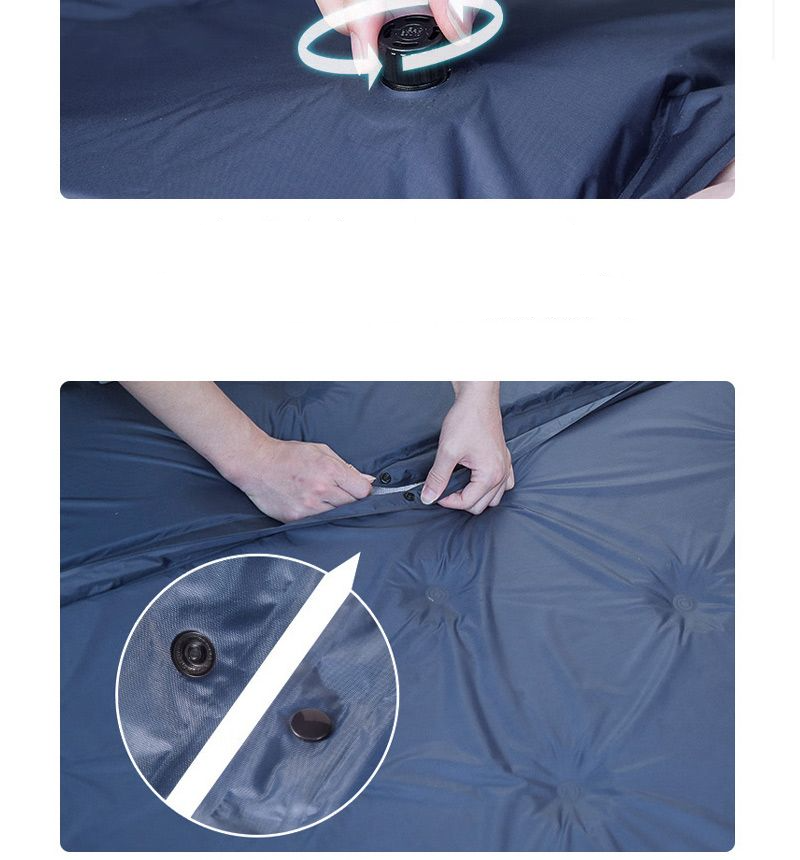 Coussin gonflable d'extérieur Dupo, canapé paresseux, sieste, portable, pliable, camping_voghion.com