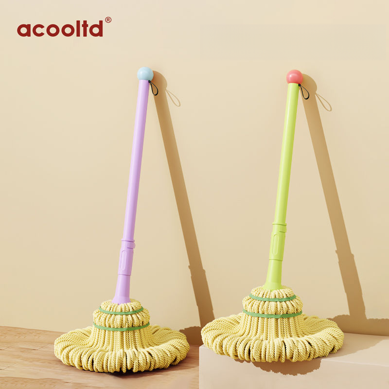 2024 Neues Haushaltsmodell One-Sweep Clean Freihändiger, selbstauswringender, rotierender, fauler, automatischer Dehydrations-Bodenwischer_voghion.com