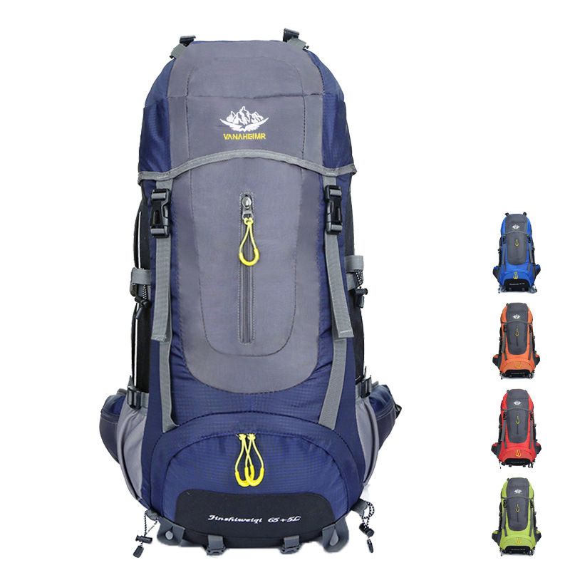 2024 New Mountaineering Bag Large Capacity Hiking Travel Multi-Functional Shock Absorption 70L Sports Men And Women_voghion.com