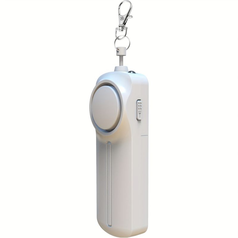130dB Persönlicher Alarm Schlüsselanhänger mit LED-Licht für Frauen Männer Ältere Sicherheit Home Security_voghion.com
