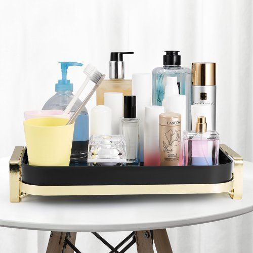 Dish Drying Rack For Kitchen Counter,Dish Drainers With Utensil Holder, Cups Holder,Extra Drying Mat,Black_voghion.com