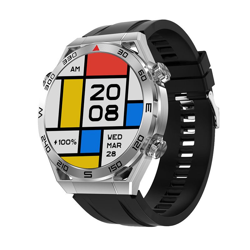 New DT Ultra Mate smartwatch with heart rate monitoring, Bluetooth call, mobile assistant, sports watch_voghion.com
