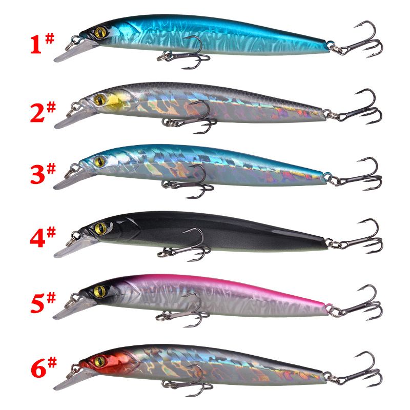 Popular Lure Bait Floating Minnow Bait Short Tongue Plate Simulation Bait With Ringing Beads Fishing Gear Products_voghion.com