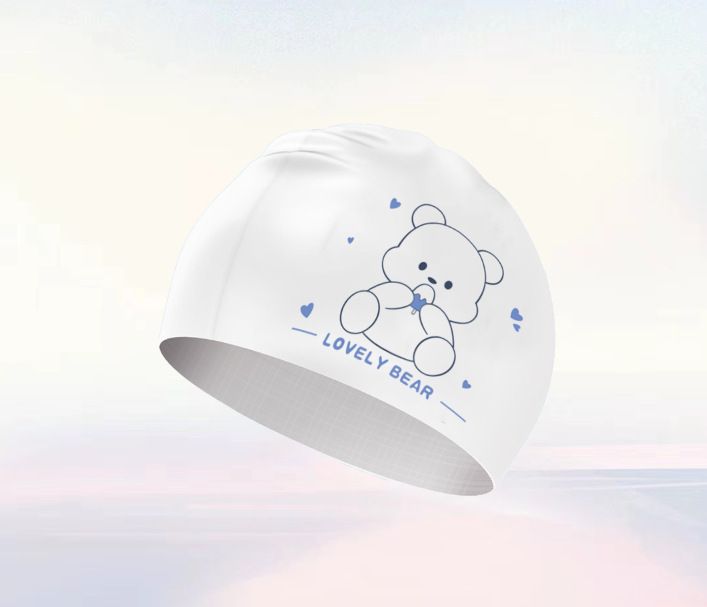 Masque de natation universel en silicone pour enfants et adultes, tendance, pour femmes, cheveux longs, étanche, confortable, antidérapant_voghion.com