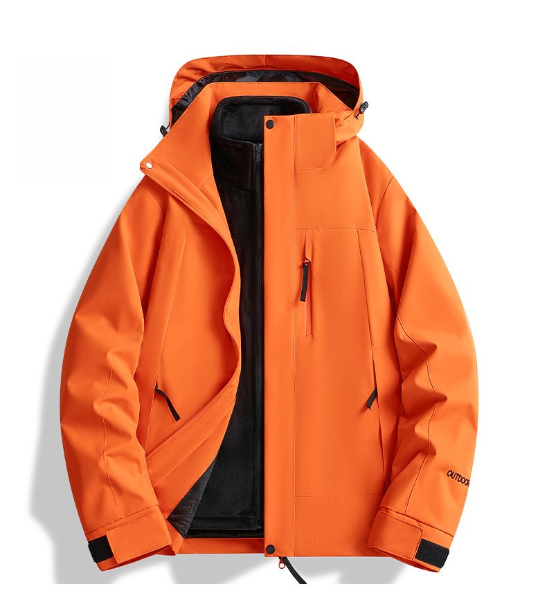 Giacca invernale autunnale, tuta da trekking staccabile 3 in 1 per uomo e donna, set da due pezzi, acquisto di gruppo_voghion.com
