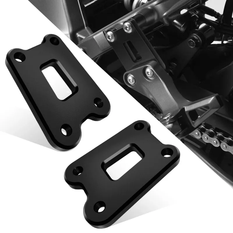 Pour MT09 MT-09 SP FZ09 Passager Arrière Pédales Repose-pieds mt09 fz09 Repose-pieds Kit D'abaissement Support Support Accessoires_voghion.com
