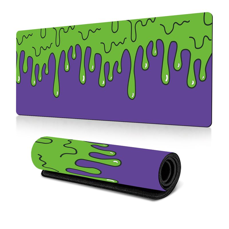 Hot-selling Abstract Fluid Mouse Pad Large Cream Office Table Mat Rubber Non-slip_voghion.com