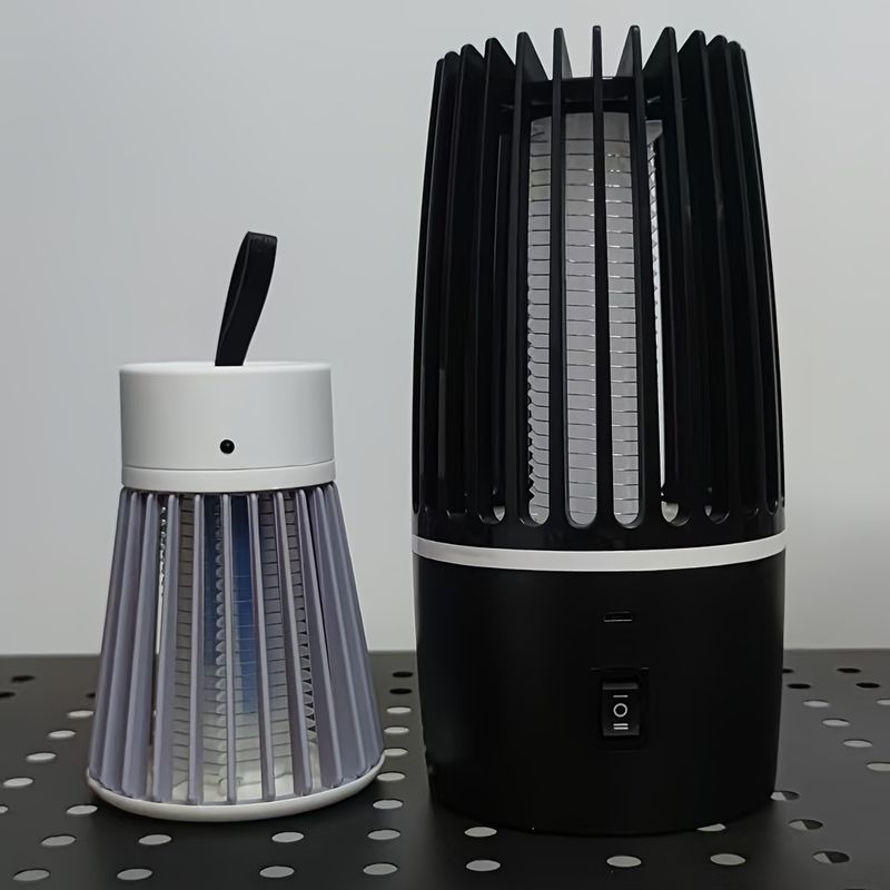USB Electric LED Mosquito Zapper Indoor Bug Killer Lamp For Mosquito Gnat Moth Fruit Flies With Small Brush_voghion.com