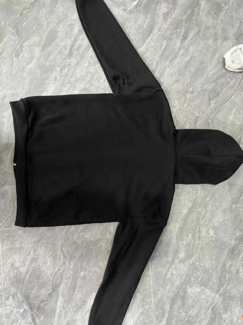 Abbigliamento 2025 Primavera Nuova Moda 250g Felpa con Doppio Cappuccio Giacca da Uomo_voghion.com