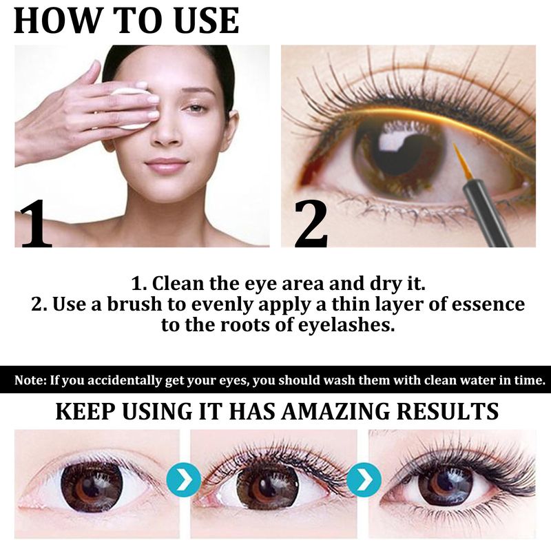 EELHOE Boost Serum Liquid Eyelash Μαύρη, Μακρά, Απαλή, Φυσική και Πυκνή_voghion.com