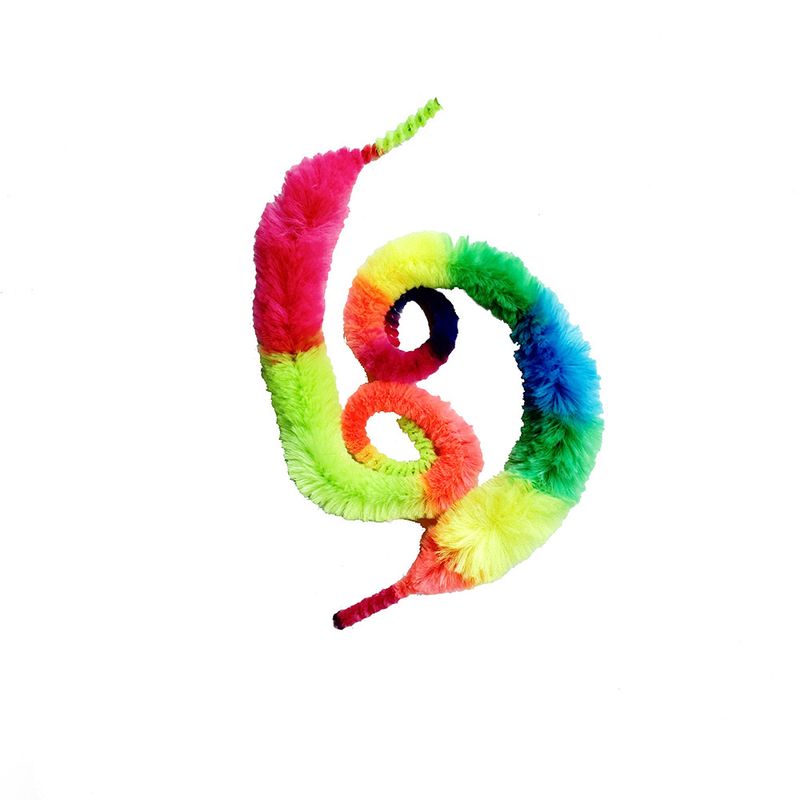 Giocattolo interattivo per gatti che si inseguono, che si inseguono e si prendono gioco della noia, auto-intrattenimento, bruco colorato_voghion.com