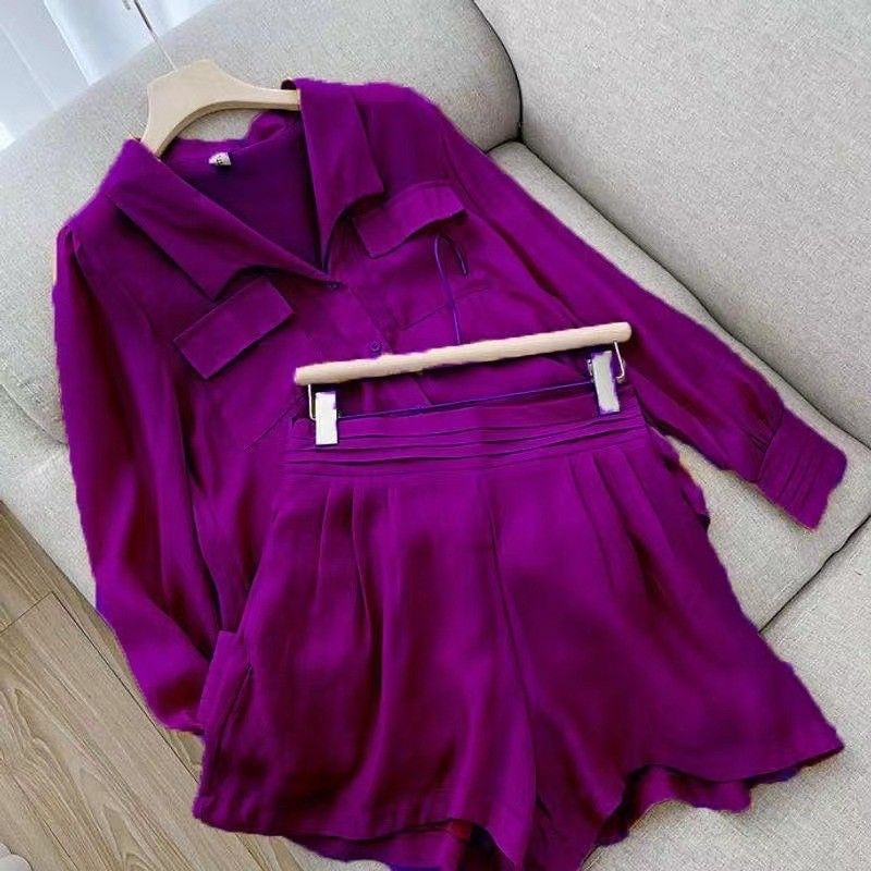 Frauen Temperament Sport Stil Alter-reduzierung Freizeit Mode Einfarbig Sport Anzug Außenhandel Großhandel_voghion.com