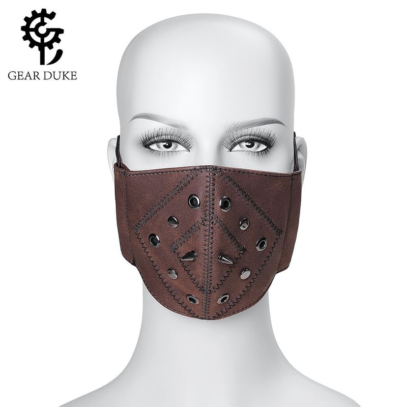 Maschera facciale antipolvere PM2.5 antiappannamento per esterni Halloween Punk_voghion.com