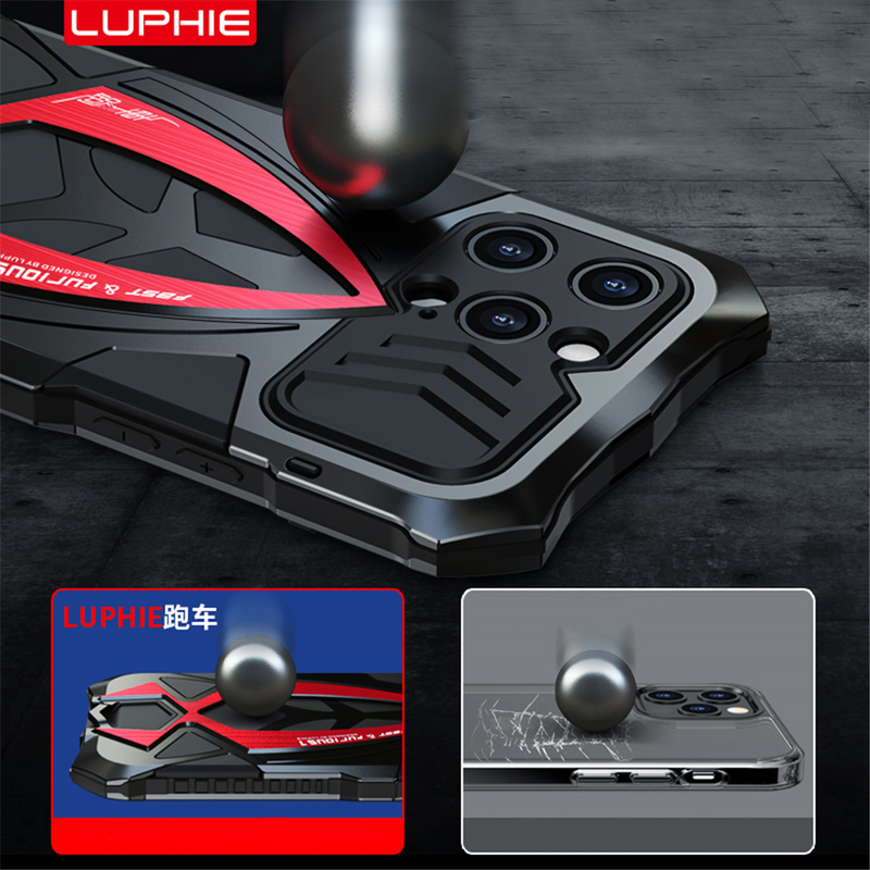 Armadura de parachoques de Metal 360, cubierta resistente para iPhone 15 Pro Max Plus 5G, protección de pantalla de cámara, caja a prueba de golpes_voghion.com