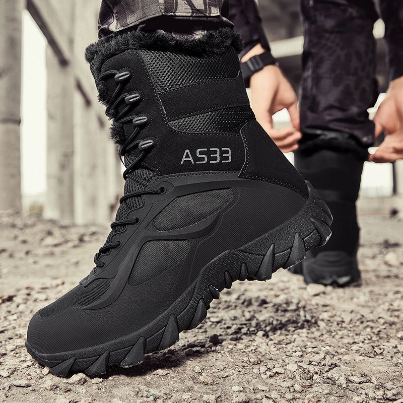 2025 Winter Neue hochgeschlossene isolierte Wanderstiefel für Herren_voghion.com